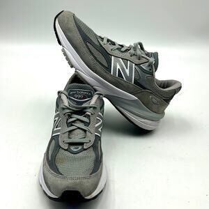 NEW BALANCE 990 v6 WOMEN SIZE 10 2A NARROW ATHLETIC SHOES GRAY MADE IN USA